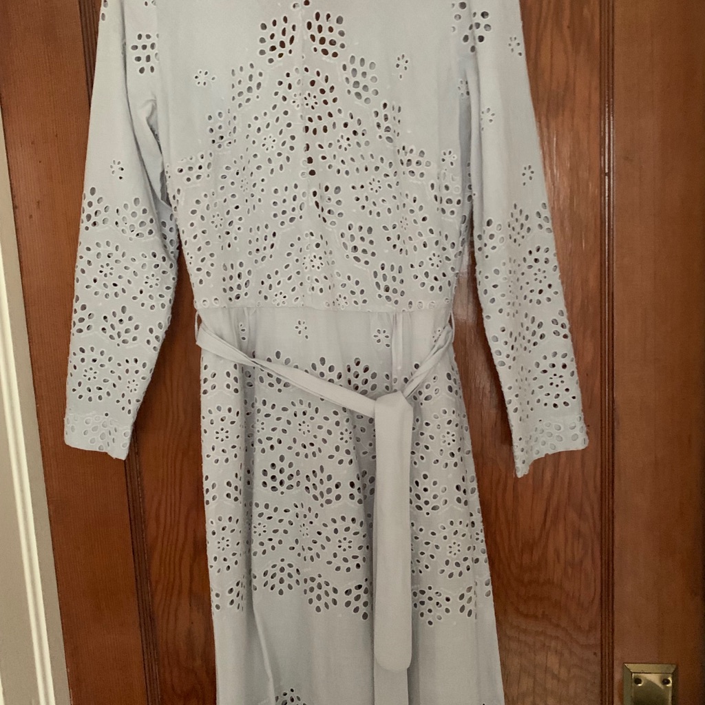 Nwt Innika Choo Broderie Gown - Etta Keet Grey — image 7 of 8